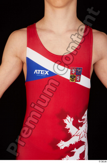 Matthew dressed greece wrestling singlet sports upper body 0001.jpg